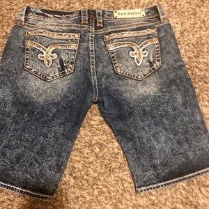 Ladies 34 Rock Revival Bermuda shorts